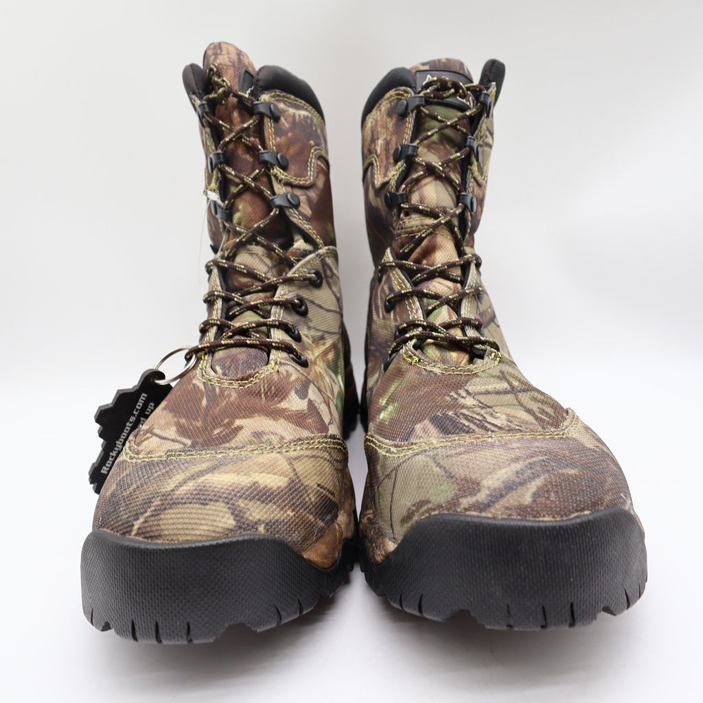 Rocky Gameseeker 8" Hunting Boots Mens 10.5 Camo Waterproof RKY0016 NWT - take2supply