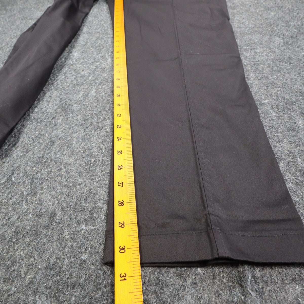 N Touch Pants Womens Large Black Stretch Cotton Elastic Waist Straight Leg C993 - take2supply