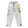 Lee Vintage 90s Airgear Commando Loose Fit Jeans Boys 8 Snow Frost NWT C487 - take2supply