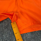 Fruit of the Loom Vintage 70s Gym Shorts Boys XS 24-26 Orange Cotton NWT - take2supply