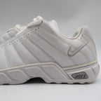 Nike Kid Trainer ATD PS Size 3Y Vintage 2002 White Leather Deadstock 305771-111 - take2supply