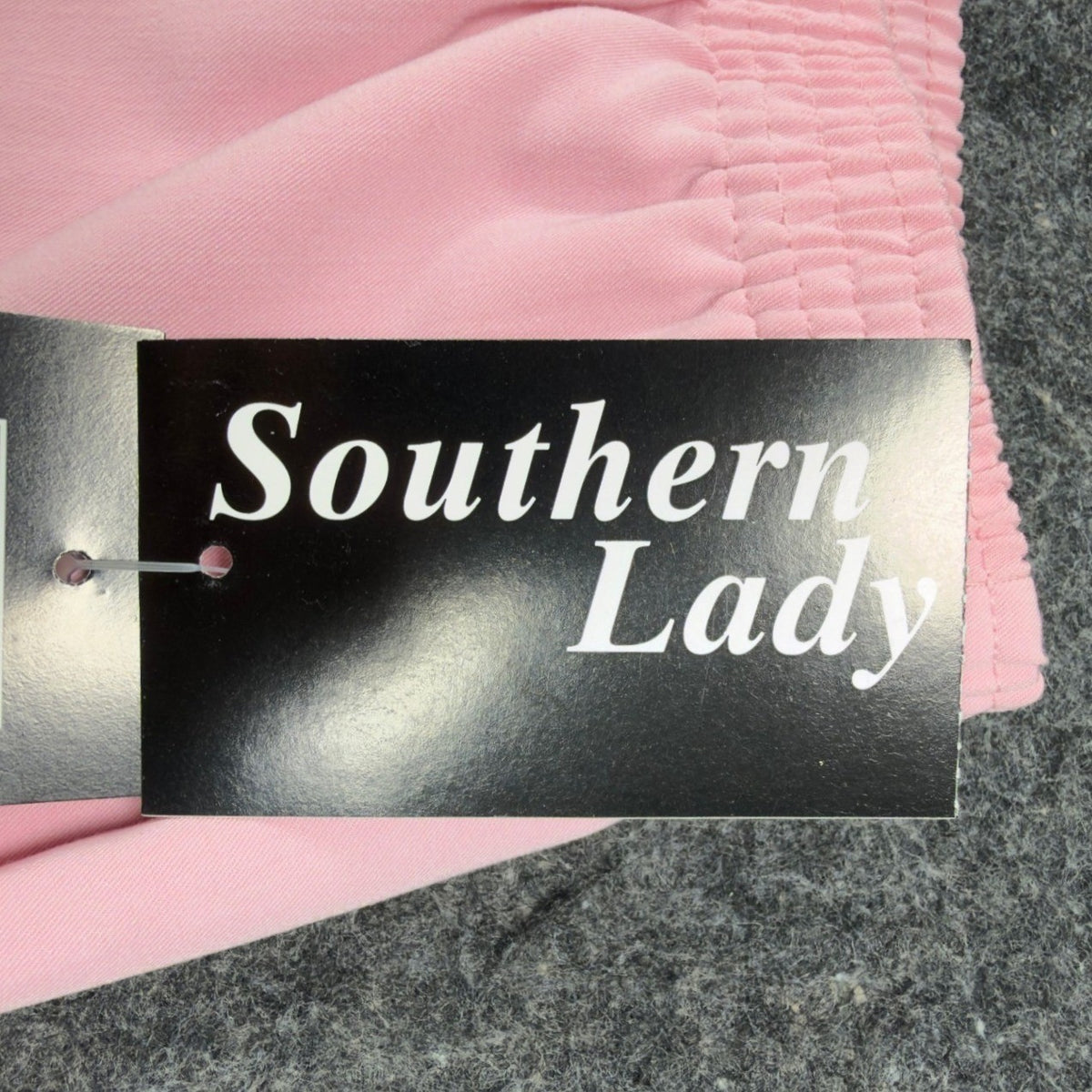 Southern Lady Pull On Pants Womens 14 Petal Pink Stretch Elastic Waist NWT - take2supply