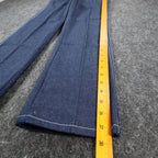 Maverick Straight Leg Jeans Boys 14 Regular Vintage 70s Blue Cotton USA Z135DAR - take2supply