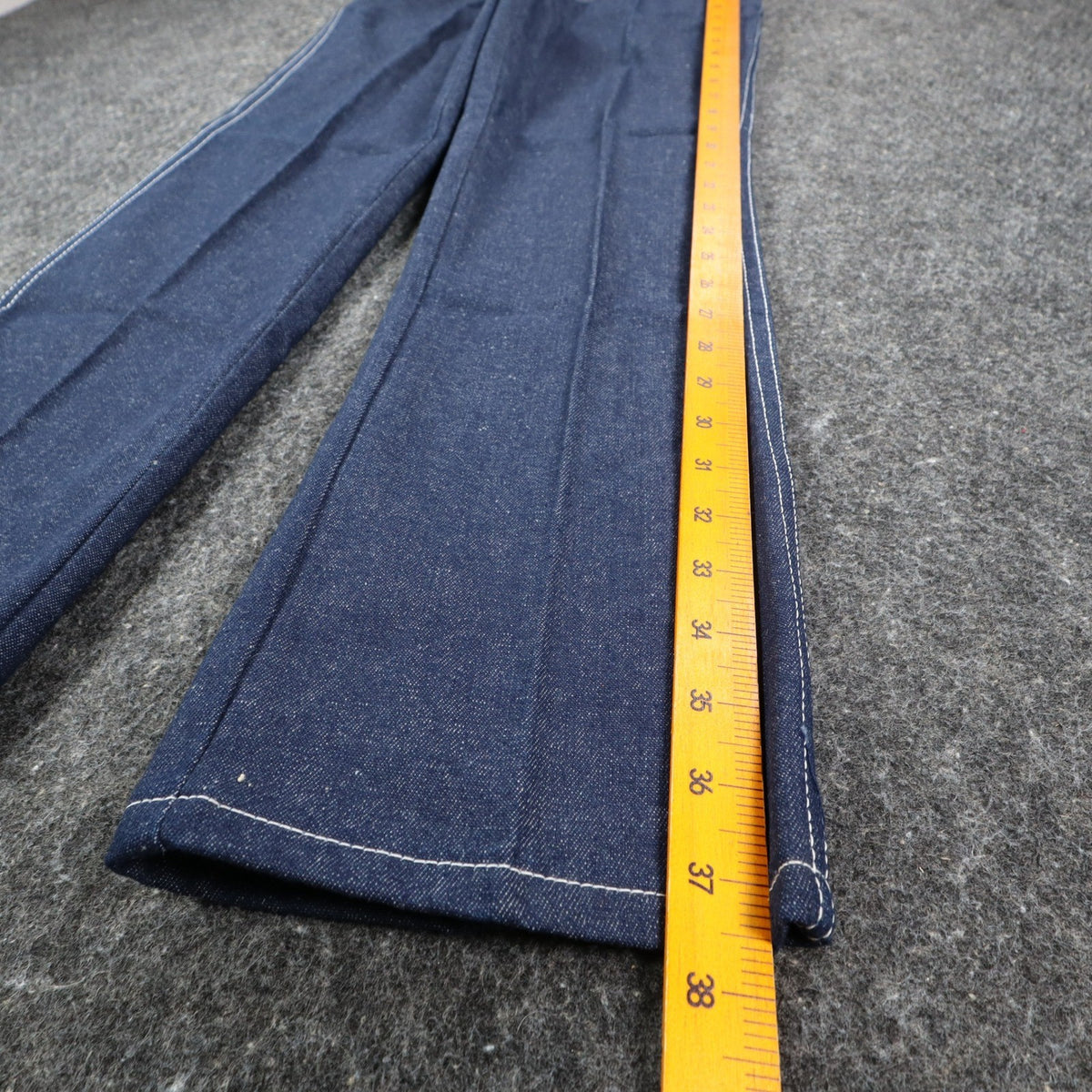 Maverick Straight Leg Jeans Boys 14 Regular Vintage 70s Blue Cotton USA Z135DAR - take2supply