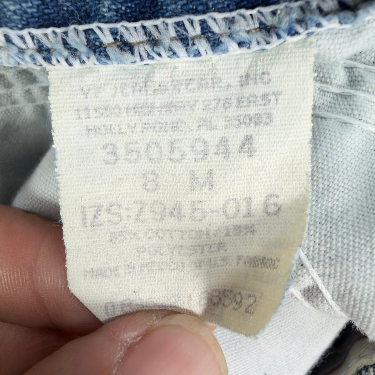 Lee Y2K Side Elastic Jeans Womens 8 Medium Blue Denim NWT Pepper Stone Relaxed - take2supply