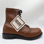Walker Vintage 709 Work Boots Mens 12 D Brown Leather Deadstock New NIB USA Made - take2supply