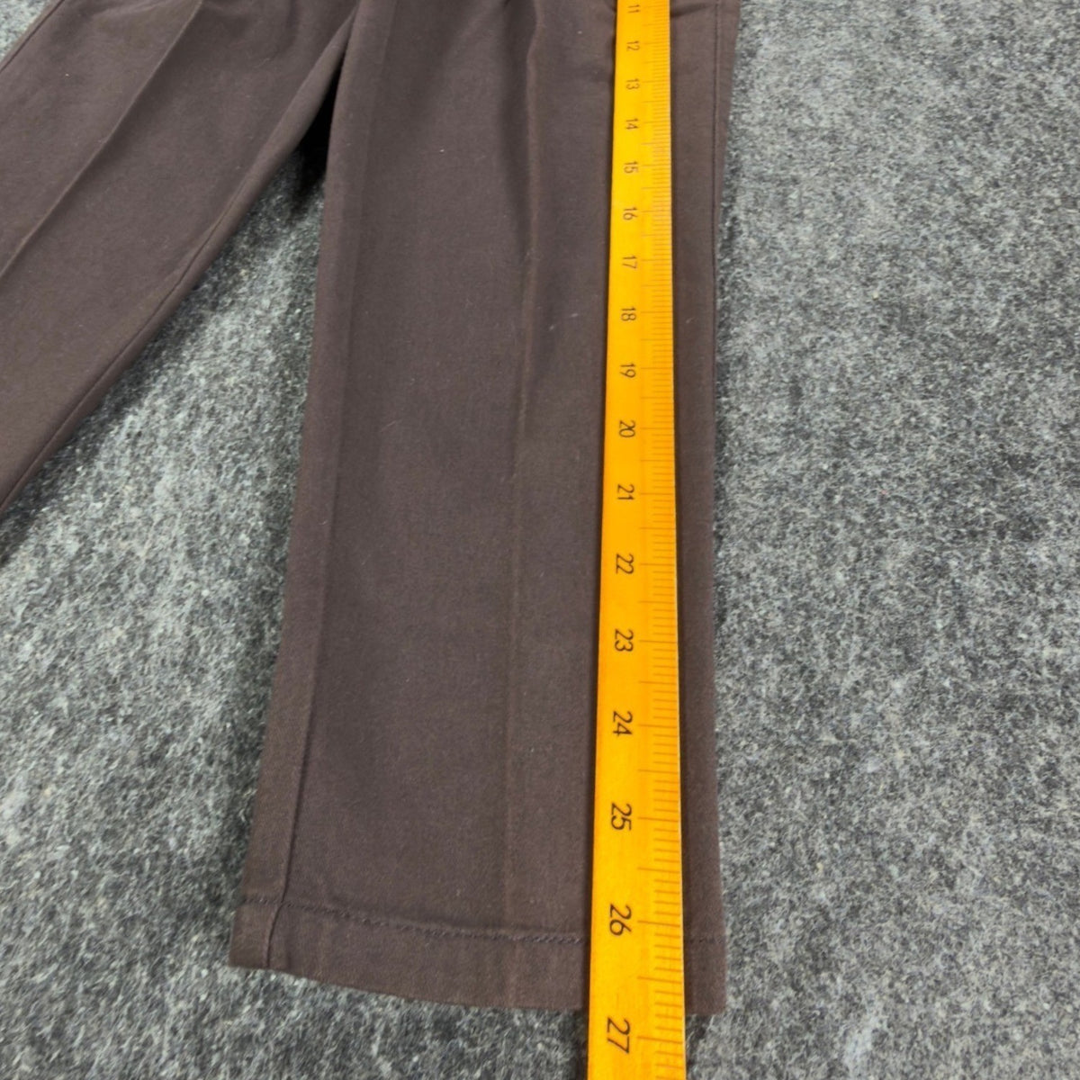 Dockers Vintage 90s Pleated Chino Pants Boys 7 Brown Cotton Slim NWT - take2supply