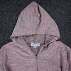 Southern Lady Womens S Pink Marled Full Zip Hoodie Long Sleeve NWT - take2supply