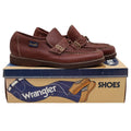 Wrangler Loafers Mens 8 M Vintage Brown Leather Deadstock Moccasin Toe 96-5527 - take2supply