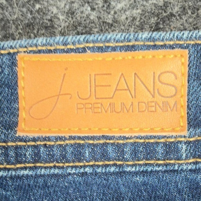 J Jeans Stretch Denim Pants Womens 12 Indigo Blue Premium New With Tags - take2supply