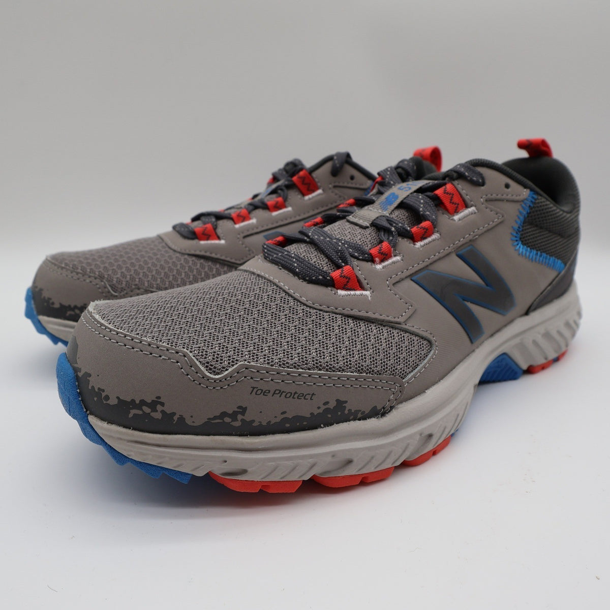 New Balance 510v5 Trail Running Shoes Mens 10 Grey MT510LG5 All Terrain - take2supply