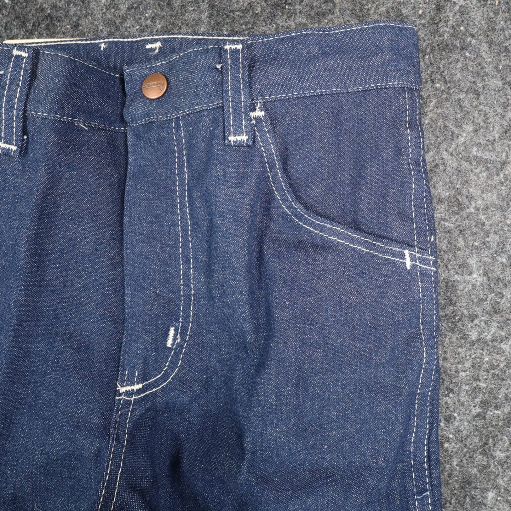 Maverick Straight Leg Jeans Boys 10 Regular Vintage 70s Deadstock Cotton USA - take2supply