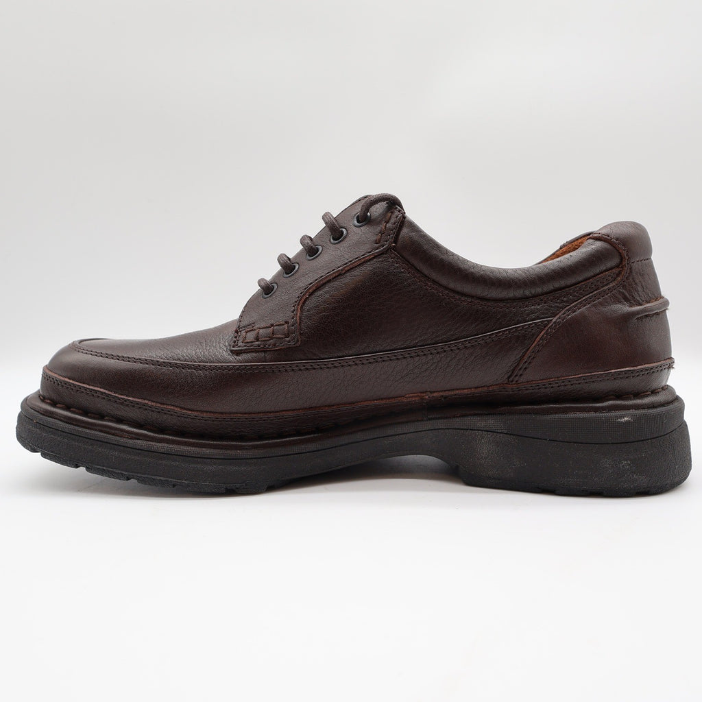 Hush Puppies Summit Persimmon Mens 9 M Brown Leather Casual Derby Shoes 14191 - take2supply