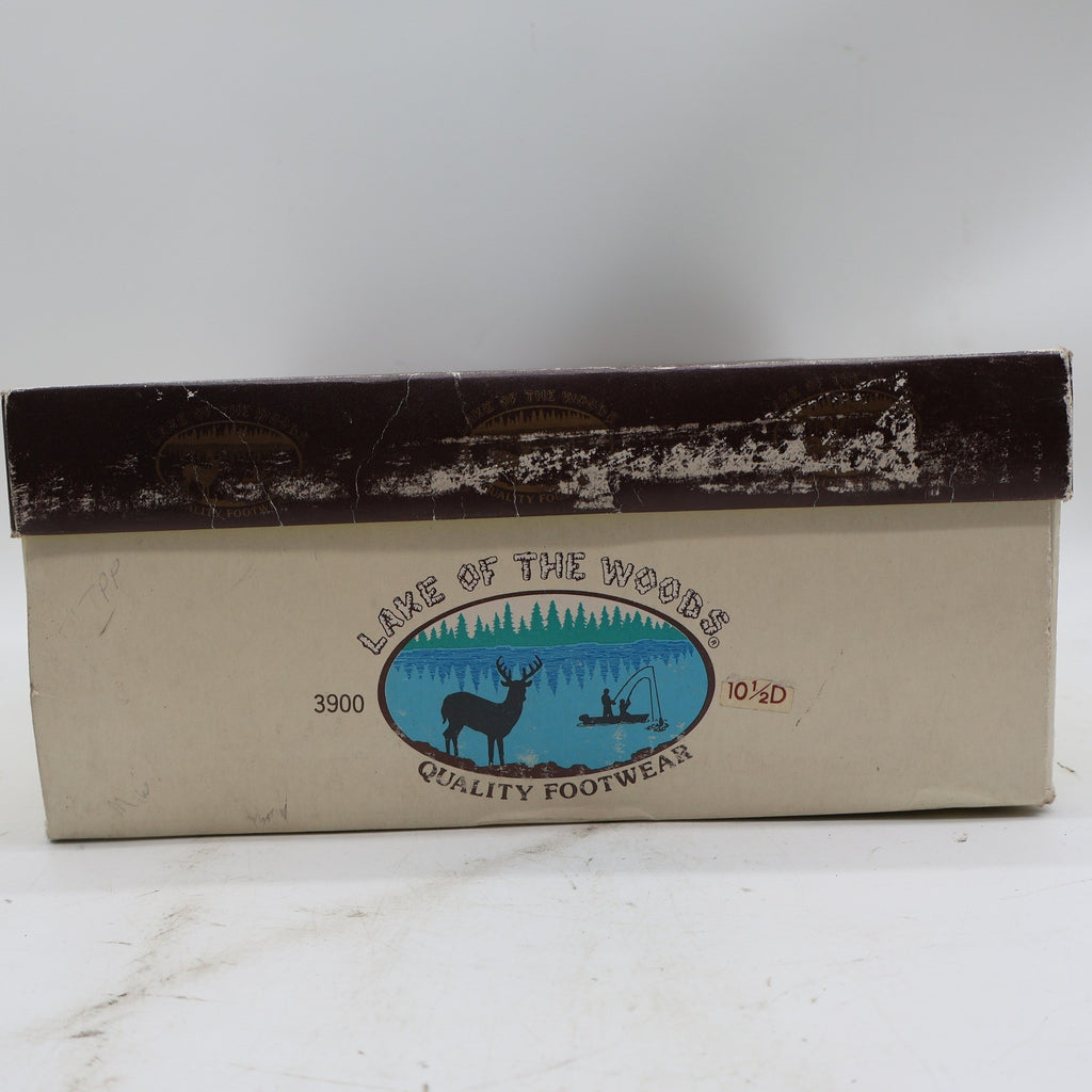 Lake of the Woods 3900 Work Boots Mens 10.5 D Vintage Brown Leather Lace Up New - take2supply