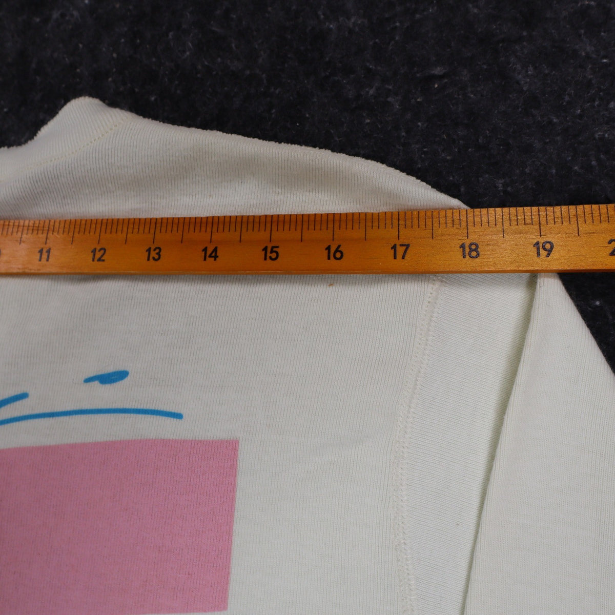 Buffalo Inc Henley Shirt Large Ski Graphic Cream Long Sleeve Cotton Blend USA NW - take2supply