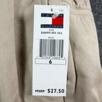 Tommy Hilfiger Pants Boys 6 Khaki Chino Pleated Elastic Waist NWT - take2supply