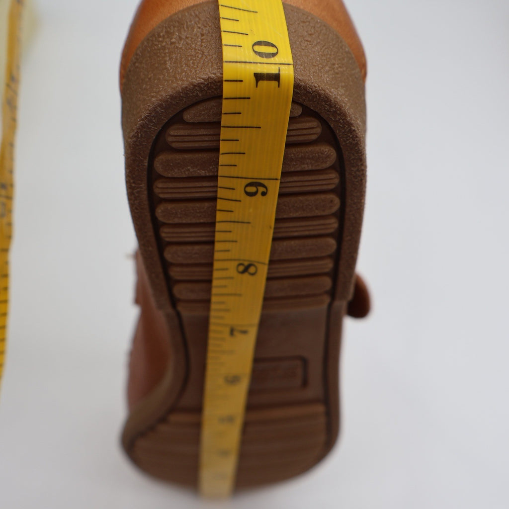 Soft Spots Reina Loafers Womens 6.5 Vintage Peanut Brown Leather T-Strap Shoes - take2supply