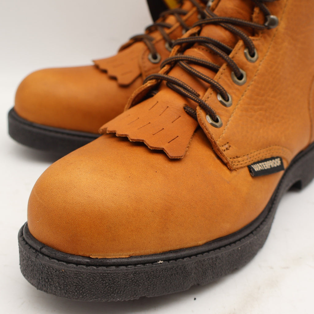 Durango Lacer Work Boots Mens 10D Farm & Ranch Waterproof Steel Toe Tan DB5622 - take2supply