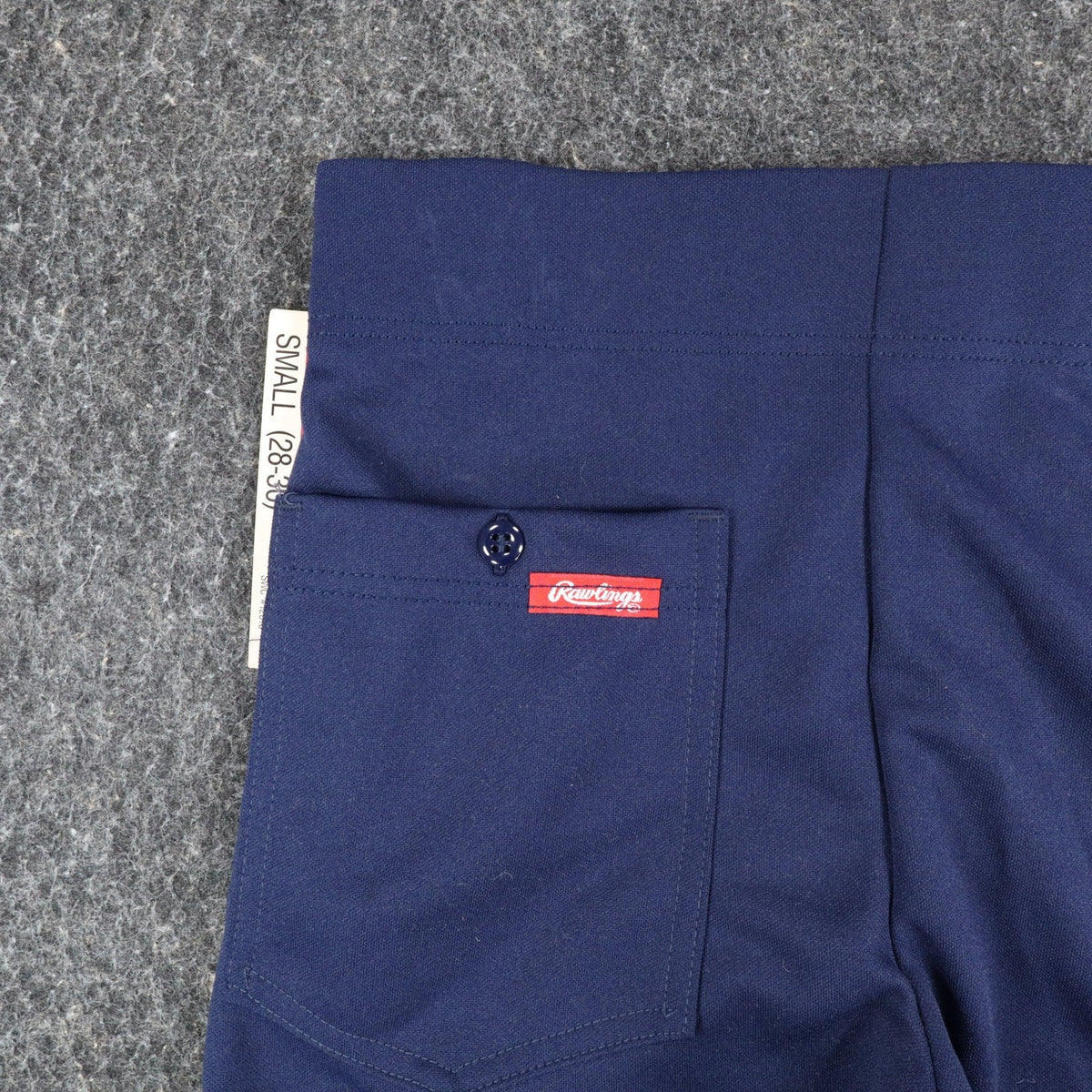 Rawlings Shorts Mens Small 28-30 Vintage 80s Navy Blue Polyester Baseball Coach - take2supply