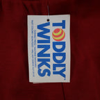 Toddy Winks Vintage Boys 5 Red Flare Pants Cotton Blend NWT USA - take2supply