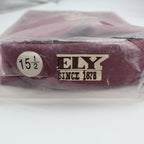 Ely Cattleman Western Shirt Mens 15.5 Burgundy Short Sleeve Pearl Snap NIP - take2supply