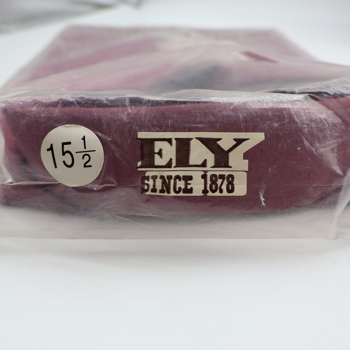 Ely Cattleman Western Shirt Mens 15.5 Burgundy Short Sleeve Pearl Snap NIP - take2supply