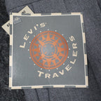 Levi's Travelers Dress Pants Mens 32x32 Vintage 80s Gray Wool Blend Pleated NWT - take2supply