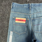Tommy Hilfiger Y2K Slouch Fit Jeans Boy 16 Blue Cotton Deadstock NWT - take2supply