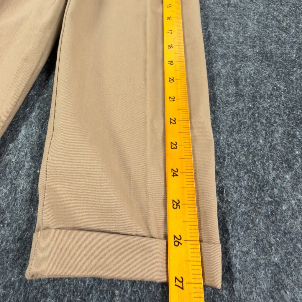Pete's Partner Vintage Pleated Chino Pants Boys 6 Tan Cotton NWT Made in USA - take2supply