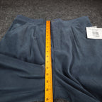 Erin London Pants Womens XL Silverado Blue Pleated Elastic Waist New NWT C853 - take2supply