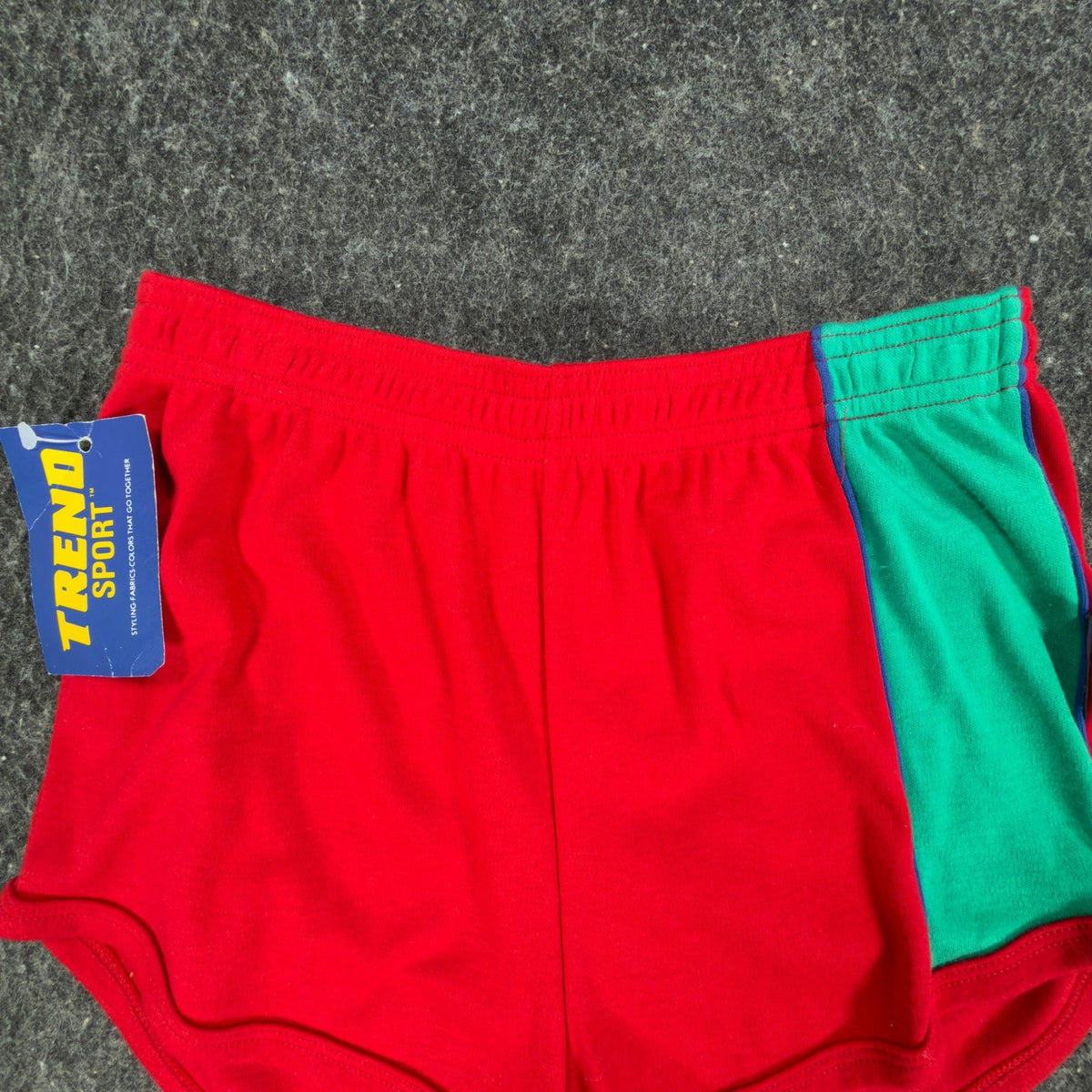 Trend Sport Vintage 80s Shorts Boys Medium 10-12 Red Cotton Blend NWT USA Made - take2supply