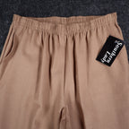 Southern Lady Pants Womens 12 Light Camel Pull On Straight Leg NWT NOS - take2supply