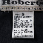 Jessica Roberts Turtleneck Top Womens Small Vintage Black Velvet Trim Cable Knit - take2supply