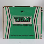 Titan Vintage 80s Safety Toe Work Boots Mens 8.5 D Brown Leather NWT Made in USA - take2supply