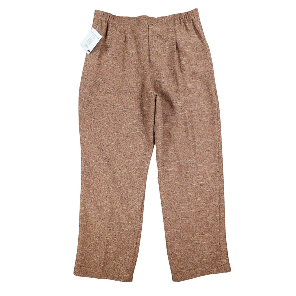 Erin London Pants Womens XL Camel Brown Pleated Straight Leg NWT NOS - take2supply