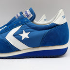 Converse Road Star Boy's Size 3 Vintage 80s Blue Nylon Suede Sneakers Deadstock - take2supply
