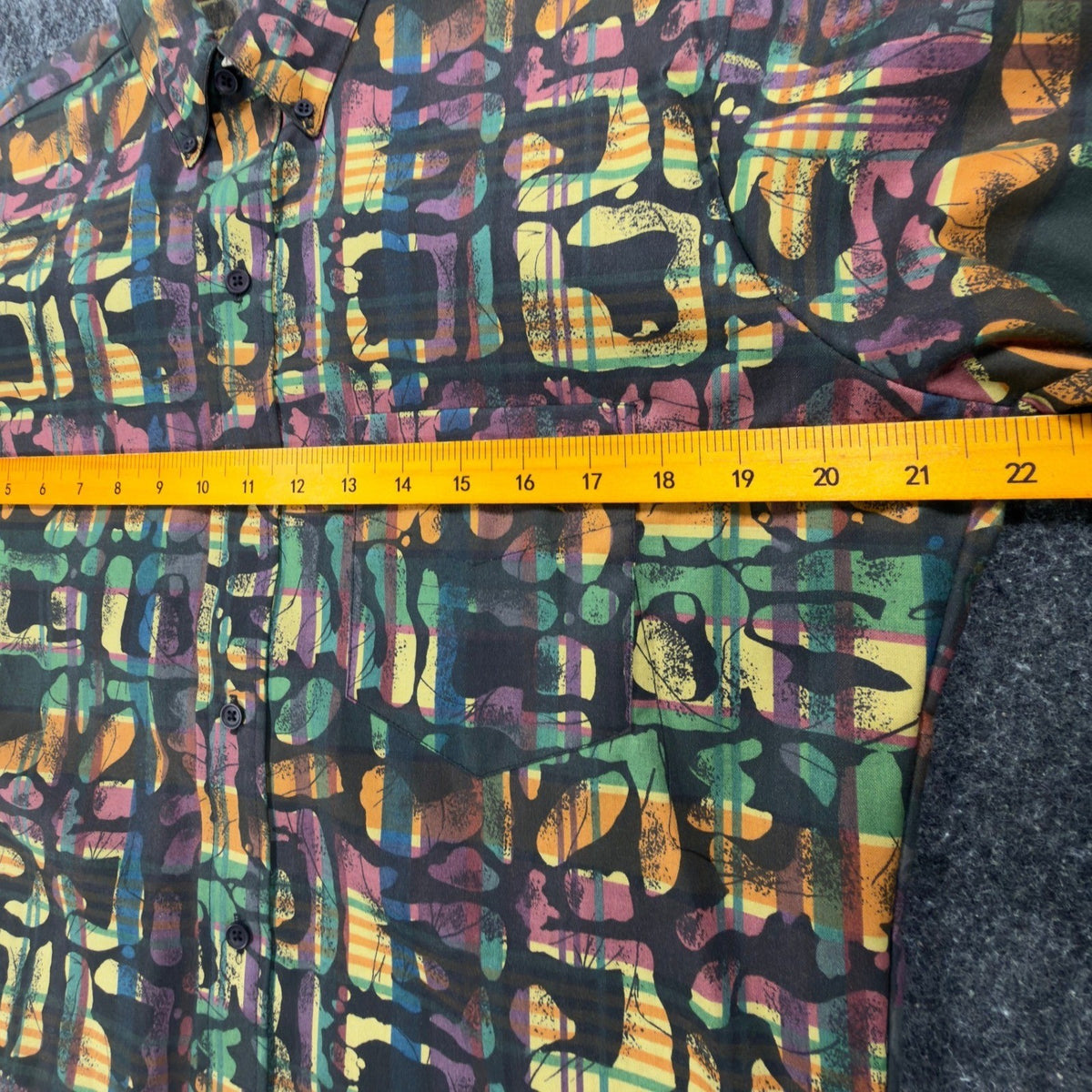 Ruddock Bros Vintage 90s Button Down Mens Small Multi Cotton New - take2supply