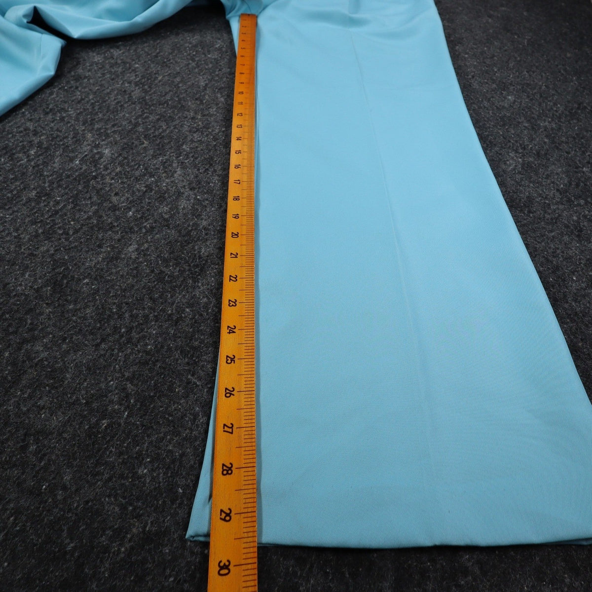 Company Collection Pants Womens 14 Vintage Blue Polyester Pleated Straight Leg - take2supply