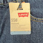 Levis 550 Relaxed Fit Jeans Boys Size 14 Husky 33x28 Blue Denim NWT - take2supply