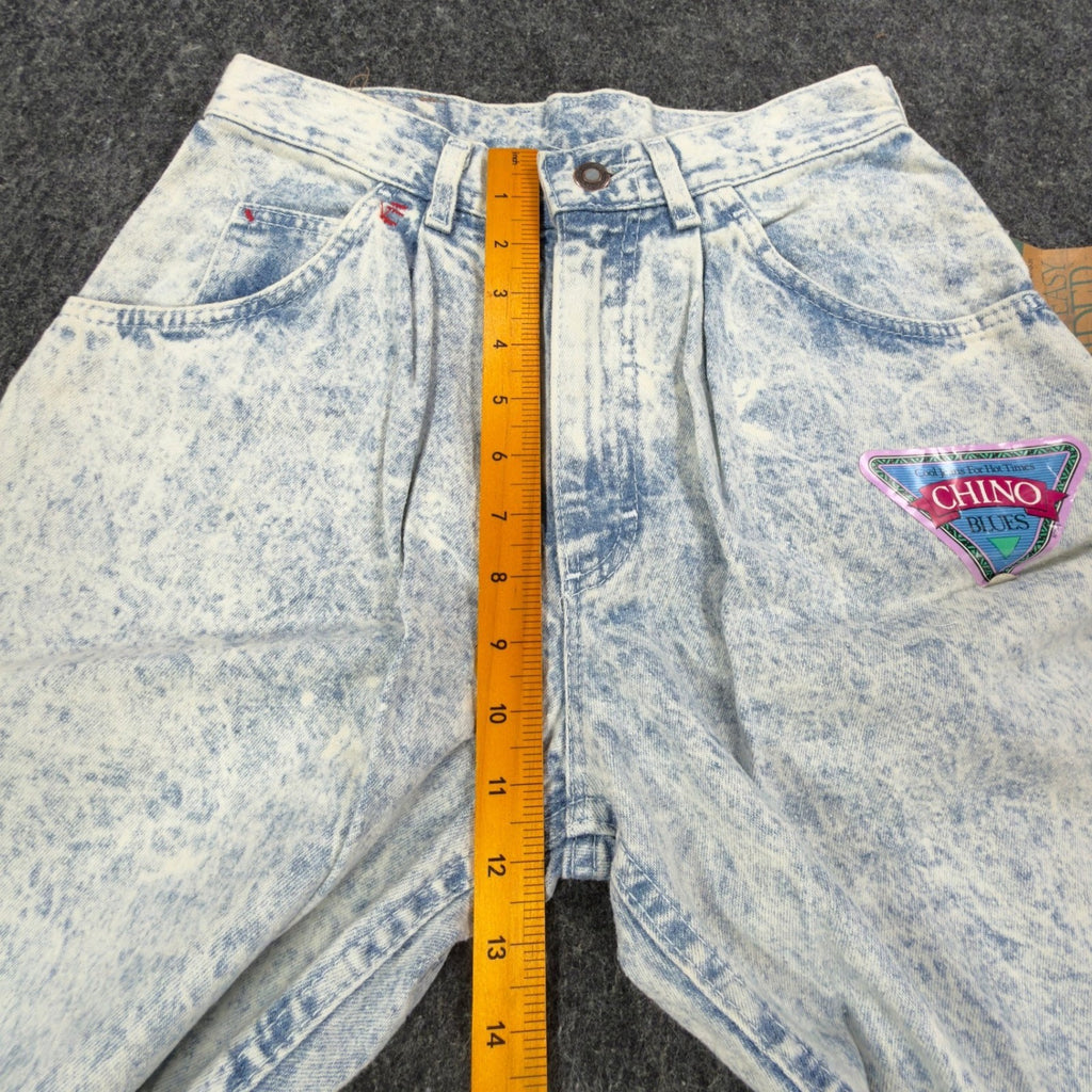 Lee Vintage 90s Easy Rider Jeans Mens 29x32 Blue Acid Wash Denim NWT USA Made - take2supply