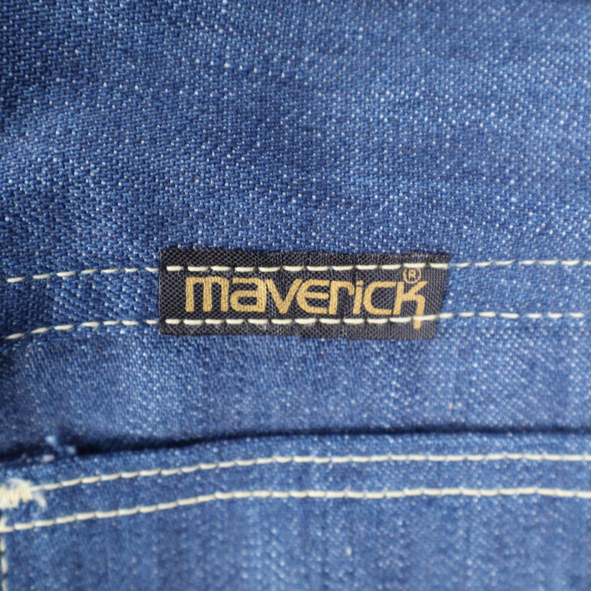 Vintage Young Maverick Jeans Boys 10 Blue Embroidered Straight Leg USA NWT - take2supply