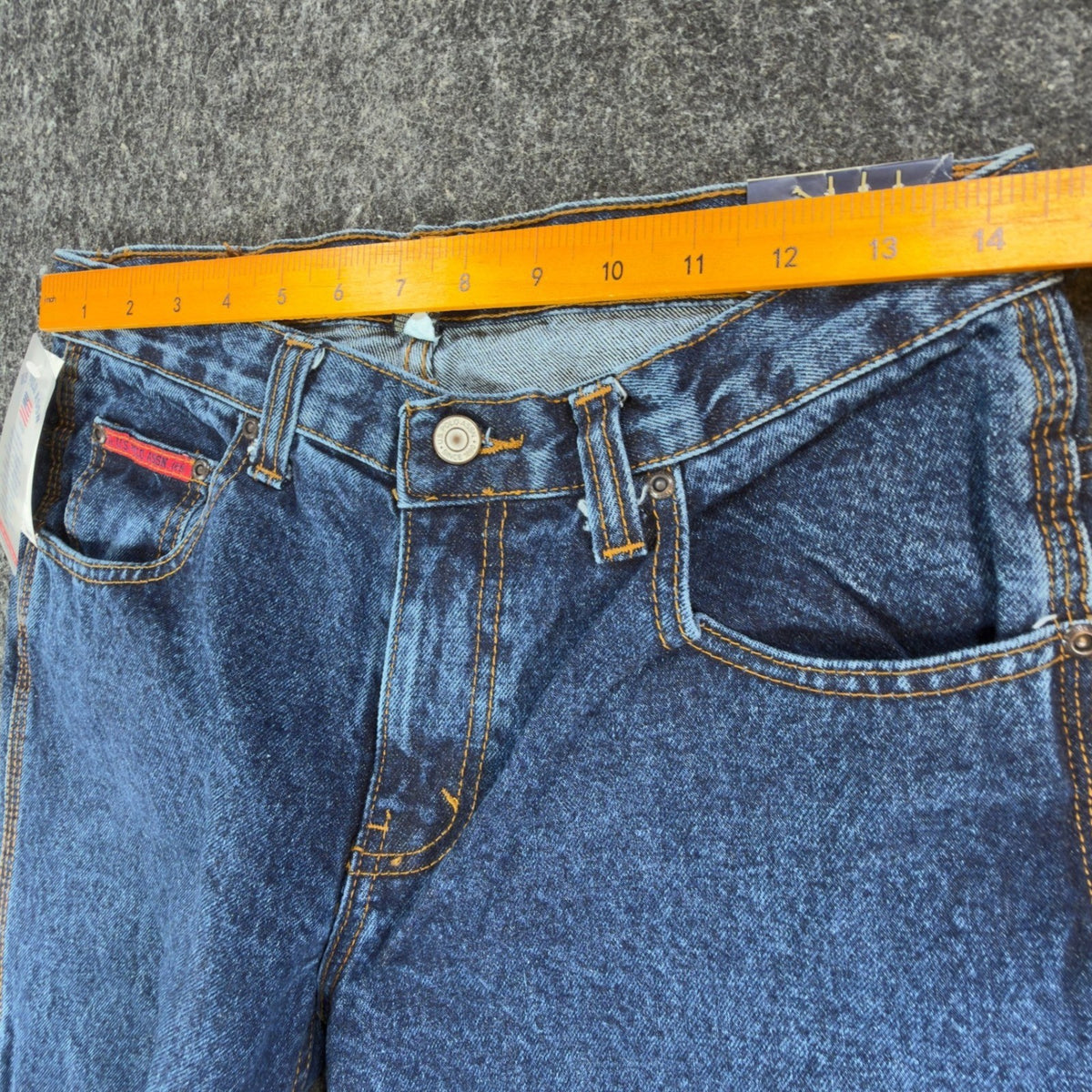 U.S. Polo Assn Carpenter Jeans Boys 14 Blue Cotton Easy Fit Utility NWT - take2supply