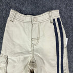 Tommy Hilfiger Y2K Cargo Shorts Boys 4 Tan Cotton Nylon NWT - take2supply