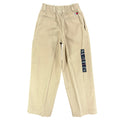 Tommy Hilfiger Pants Boys 6 Khaki Chino Pleated Elastic Waist NWT - take2supply
