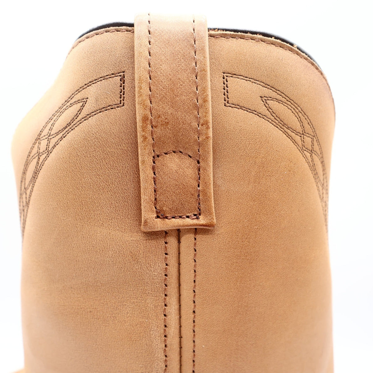 Laredo Y2K Western Boots Mens 12 D Tan Brown Leather Work Cowboy 2104 NIB - take2supply