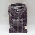 Foxfire Button Down Shirt Mens XL Navy Blue Grid Check Cotton Blend NWT - take2supply