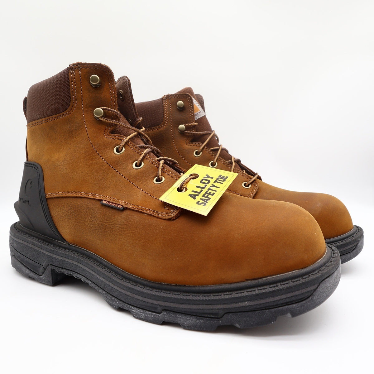 Carhartt Ironwood Work Boot Mens 11W Brown Alloy Toe Waterproof FT6500-M NWT - take2supply