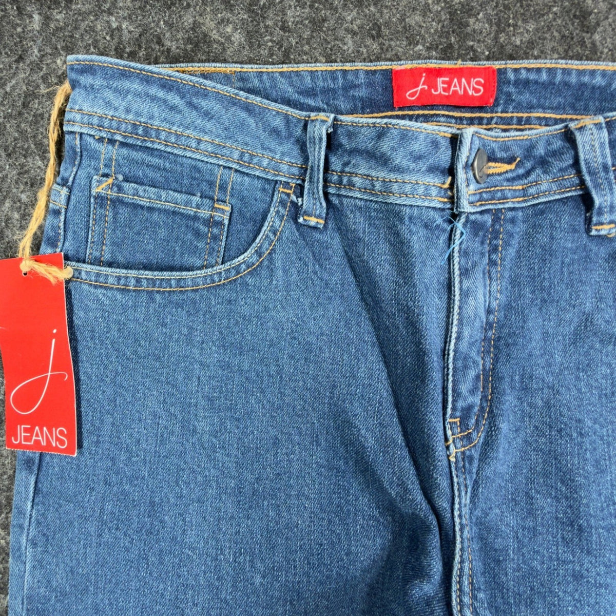 J Jeans Straight Leg Jeans Womens 8 Short Medium Indigo Denim NWT C722 - take2supply