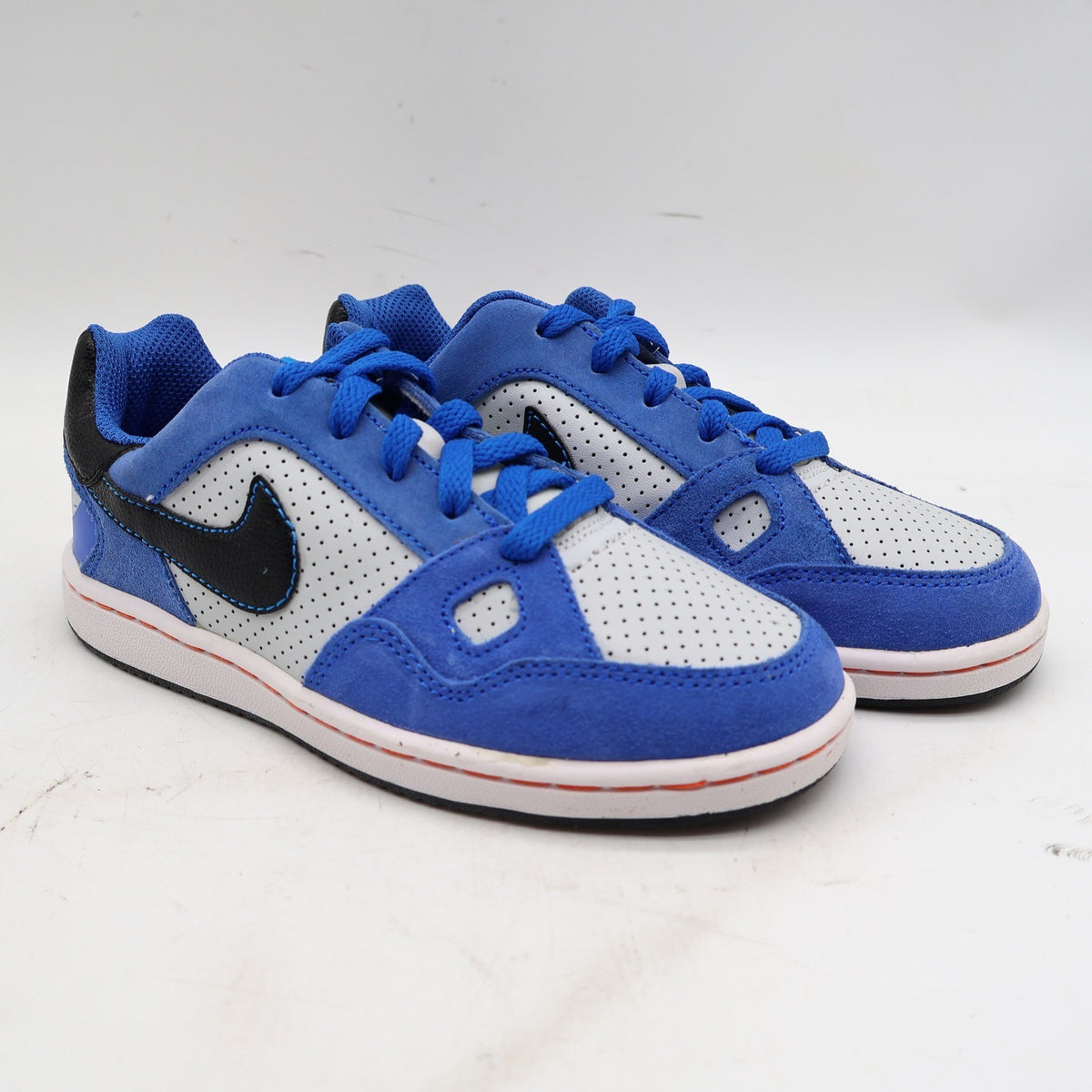 Nike Son of Force PS Boys 13C Blue Platinum Black Sneakers 615152-007 Deadstock - take2supply