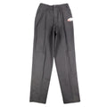 Lee Tapered Leg Pants Womens 16 L Black Side Elastic Stretch Pleated C864 - take2supply
